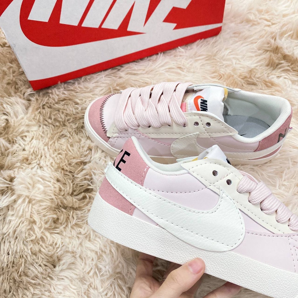 Giày thể thao NIKE BLAZER LOW 77 JUMBO LIGHT SOFT PINK DQ1470 601