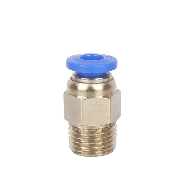 Nút nối ống teflon PC04 m10 nhiều màu sắc cho máy In 3D