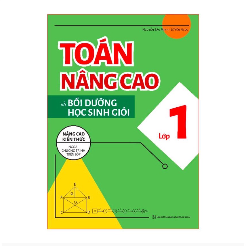 Sách - Toán nâng cao và bồi dưỡng học sinh giỏi lớp 1 - Nâng cao kiến thức ngoài chương trình trên lớp - ML-57k