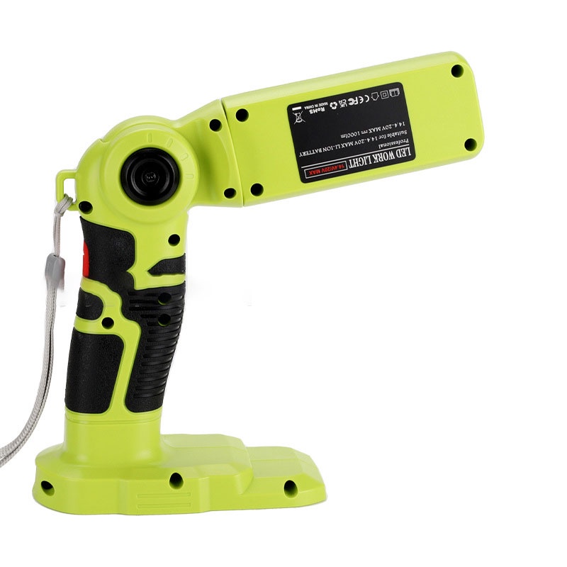 Đèn LED  Làm Việc Chiếu Sáng Ngoài Trời Đèn Cảnh Báo Cho Có Cổng USB Nhanh 2.1A Makita Bosch Milwaukee Dewalt Ryobi