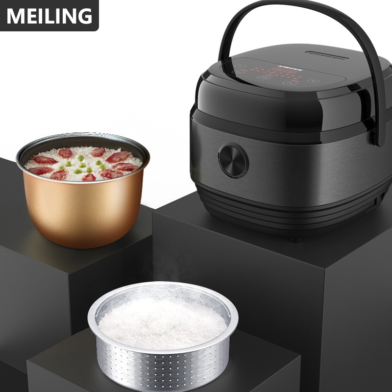 MeiLing 5L Nồi cơm điện ít đường thông minh cơm điện đa năng Chảo chống dính (Bảo hành 1 năm)