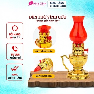 Đèn Thờ Vĩnh Cửu Sử Dụng Dây Cắm Điện, Cân Đối Tăng Phần Trang Nghiêm, Đèn Để Bàn Thờ