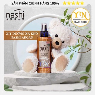 (CHÍNH HÃNG) XỊT DƯỠNG XẢ KHÔ NASHI ARGAN HYDRATING STYLING MASK LEAVE IN GIÚP LÀM PHỒNG TÓC