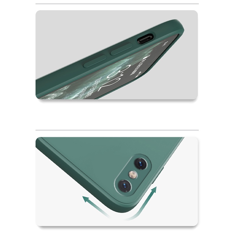 Ốp lưng xiaomi mi8 viền vuông