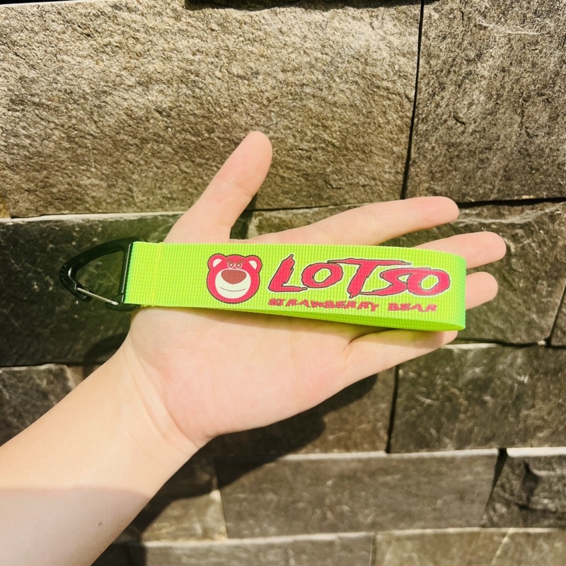 Dây móc khoá Gấu Lotso cute MÓC KHOÁ XE DỄ THƯƠNG