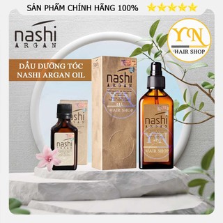 (Chính hãng) TINH DẦU DƯỠNG TÓC NASHI ARGAN OIL PHỤC HỒI TÓC HƯ TỔN