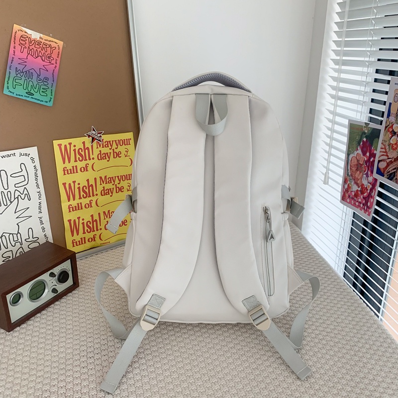 Balo học sinh PRETTYZYS sức chứa lớn 15.6 inch thời trang Hàn Quốc 2023 trẻ trung cho nữ