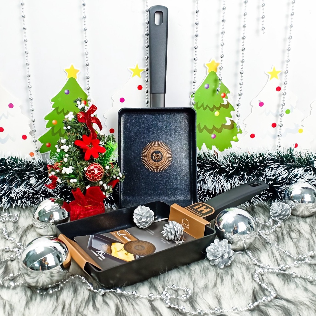 🌺CHẢO CHỐNG DÍNH HÌNH CHỮ NHẬT LOCKNLOCK HARD&LIGHT  LHL5186-IH - HÀNG CHÍNH HÃNG