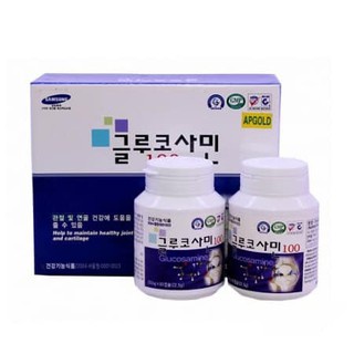 {HÀNG MỚI} Viên bổ xương khớp Glucosamin Bio Apgold Hàn Quốc (90 viên/lọ x 2 lọ/ Hộp)