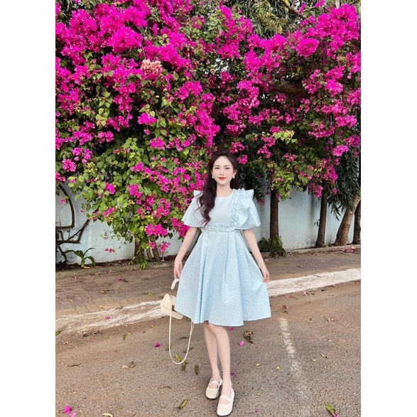 ĐẦM GẤM BBD BÈO TAY TIÊN 3M