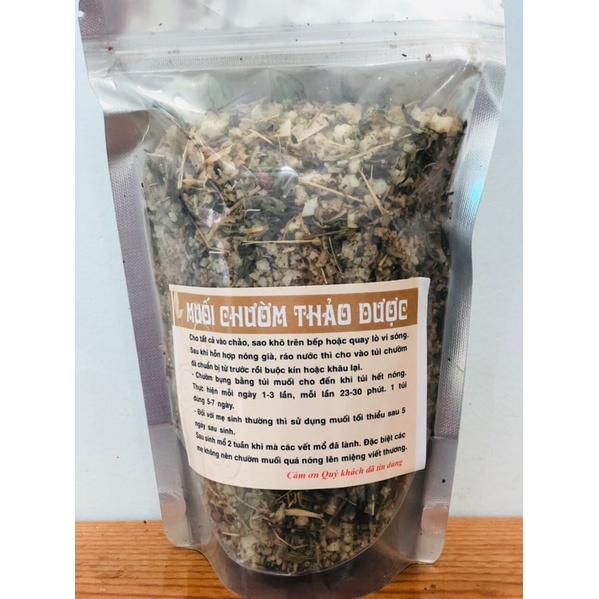 Muối chườm bụng thảo dược sau sinh,  co dạ con,giảm eo sau sinh