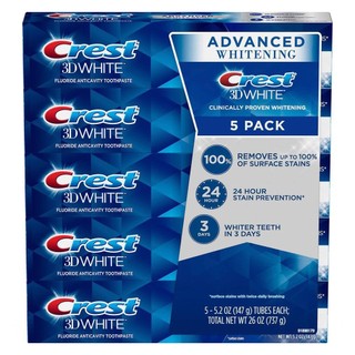 kem đánh răng Crest 3D White Brilliance 116g ( mua 2 tặng bàn chải đánh răng )