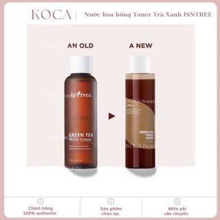 [MẪU MỚI][CHÍNH HÃNG] Nước hoa hồng Toner Trà Xanh ISNTREE Green Tea Fresh Toner Thanh Lọc Da - Chống Lão Hóa 200ml