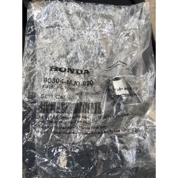 Tán ốc cổ pô Air Blade AB 125 Click Vario 125 150 sh mode sh việt nam pcx lead 125 Dream Wave