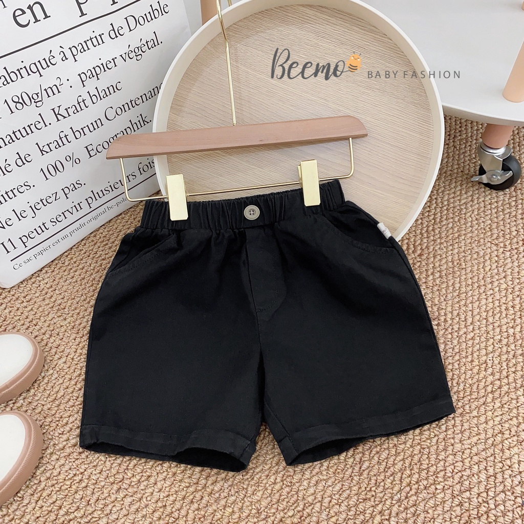 Set bộ quần áo polo cộc tay Beemo in hình Batman chất liệu cotton cá sấu mặc đi học đi chơi cho bé từ 1 - 7 tuổi 22109B