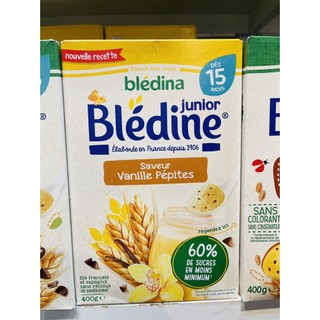 Bột pha sữa Bledina vị vani 400g - trên 15 tháng date 2025