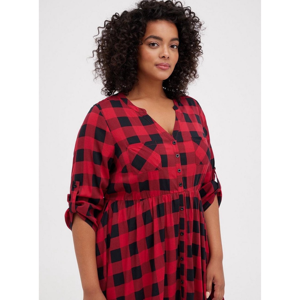 ĐẦM BABYDOLL BIGSIZE HOẠ TIẾT CARO