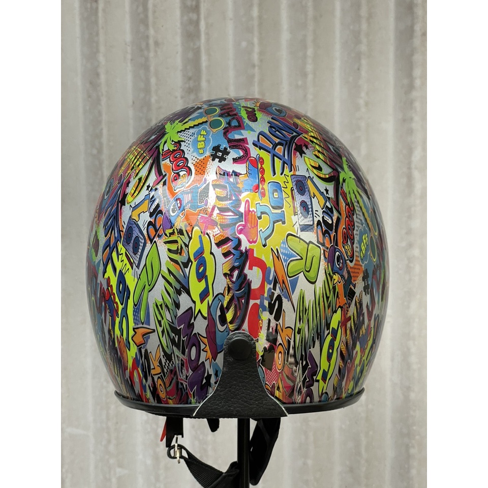 Mũ bảo hiểm 3/4 sale hàng công ty