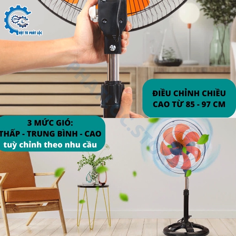 Quạt SENKO 7 cánh F23-LTS 1636 chính hãng, thân sắt