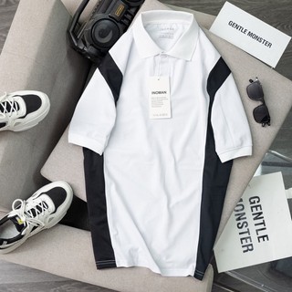 Áo phông polo nam, áo thun nam phối trắng có cổ chất vải Cotton Cá Sấu dày dặn lên dáng cực chuẩn