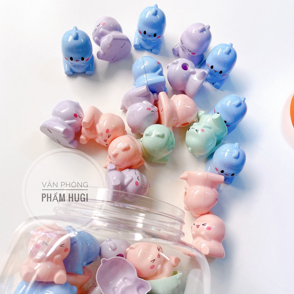 Combo 2 cái got chuốt bút chì hình khủng long đáng yêu