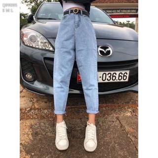 Quần BAGGY jeans trơn