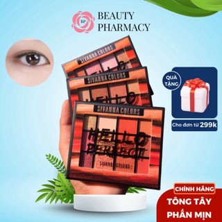 Bảng phấn mắt má hồng tạo khối Sivanna Hello Perfect ,Phấn mắt kèm má hồng tông tây Beauty Pharmacy BPR091 1 1