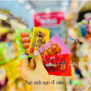 Combo 5 chiếc xúc xích sụn non gói 4 viên mini 22gr/4 viên