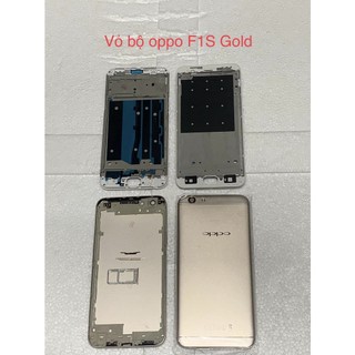 Vỏ bộ oppo a59 f1s vàng new