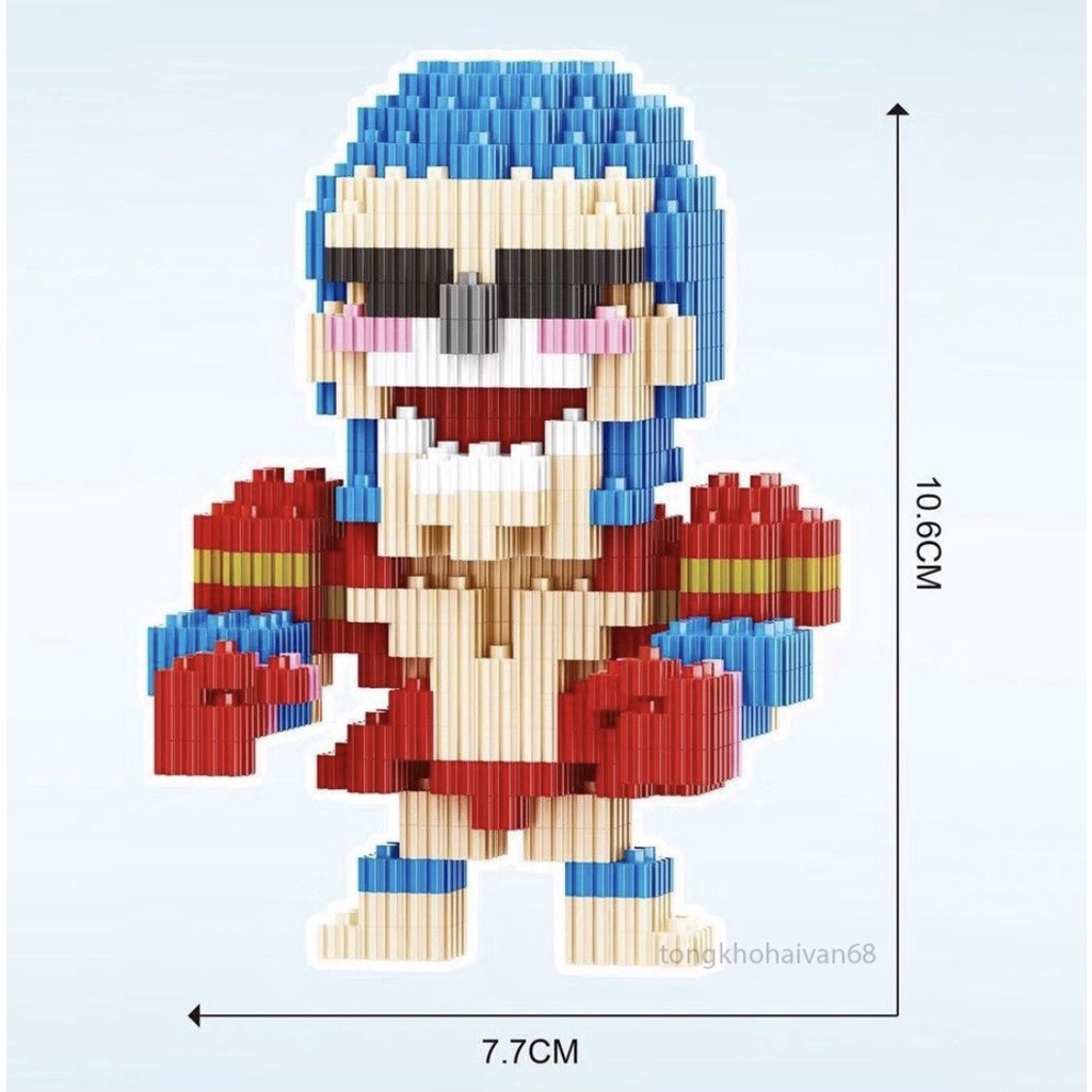 Mô hình lắp ráp mini nhân vật One Piece