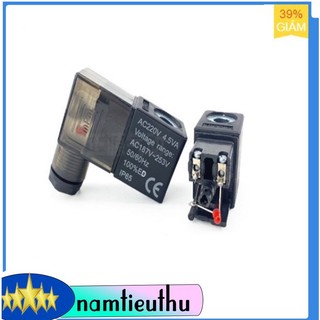 Cuộn hút, cuộn coil cho van điện từ 220V mới trục 8mm