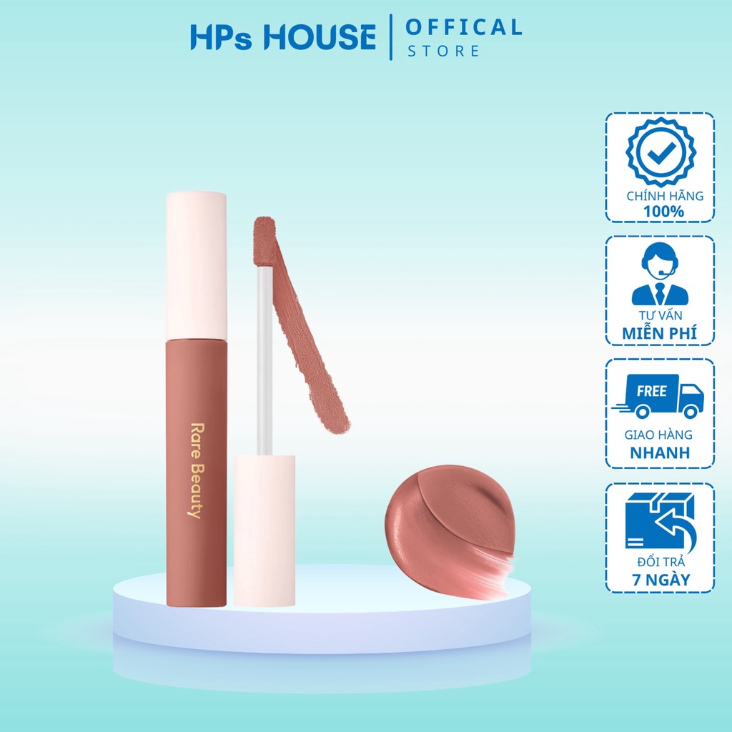 Son kem lì Rare Beauty - Màu Courage - Mini size: 0.96ml