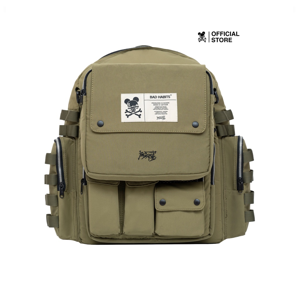 Balo Bad Habits TACTICAL "'FOREST'" 2-in-1 Backpack - Loacal Brand Chính Hãng