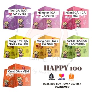Pate Happy 100 - Thức ăn ướt cho mèo