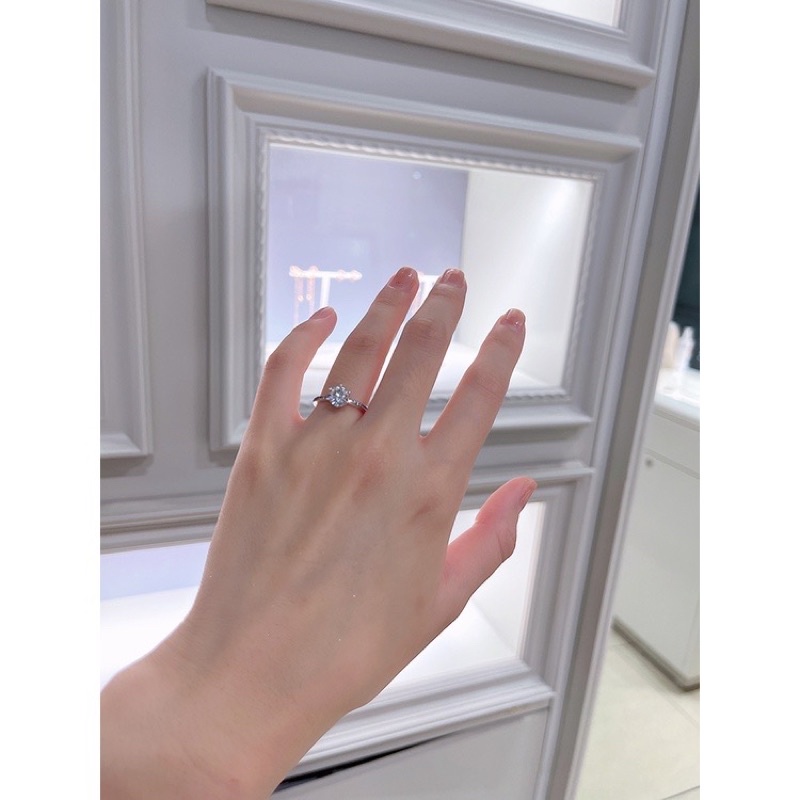 Nhẫn Pandora bạc sterling 925 vương miện đính đá lấp lánh full box