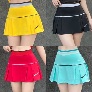 Chân Váy Tennis Thể Thao 2 Lớp Xếp Ly XL01 Chất Thun Lạnh Co Giãn Tốt