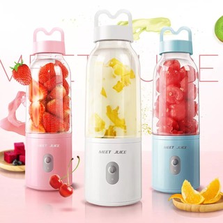 Máy Xay Sinh Tố Đa Năng Cầm Tay Meet Juice - Xay Cực Nhanh , Cao Cấp, An Toàn Cho Người Dùng