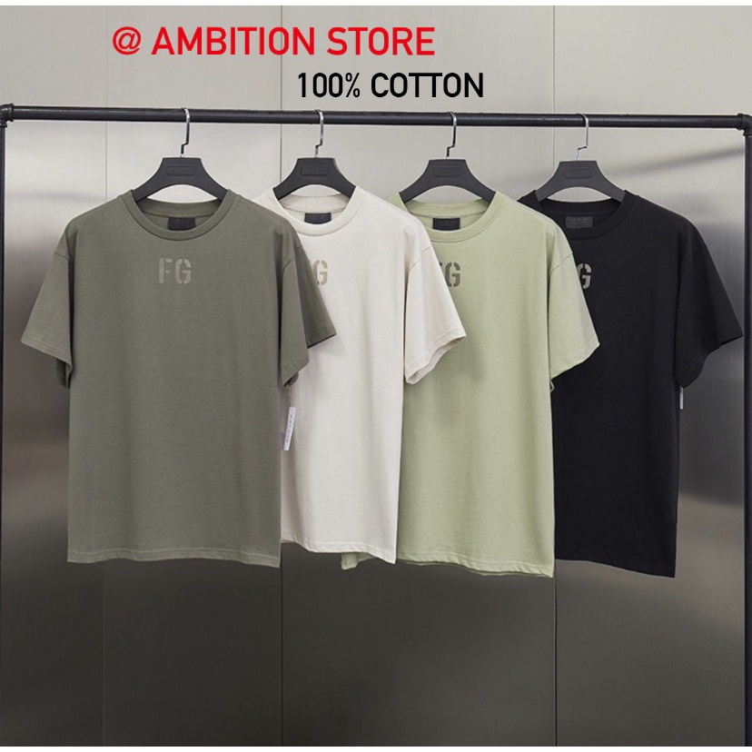 ( Hàng Hot - Mới ) Áo Phông Cổ Tròn PG Logo Nổi Cá Tính, Cotton Khô Mềm Mịn Thoáng Khí Thấm Hút Mồ Hôi Cực Tốt