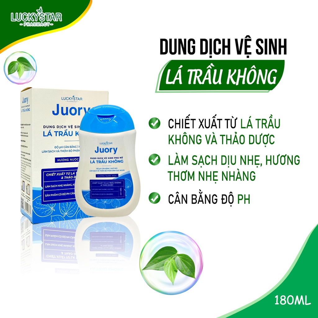 Dung Dịch Vệ Sinh Phụ Nữ JUORY 180ml