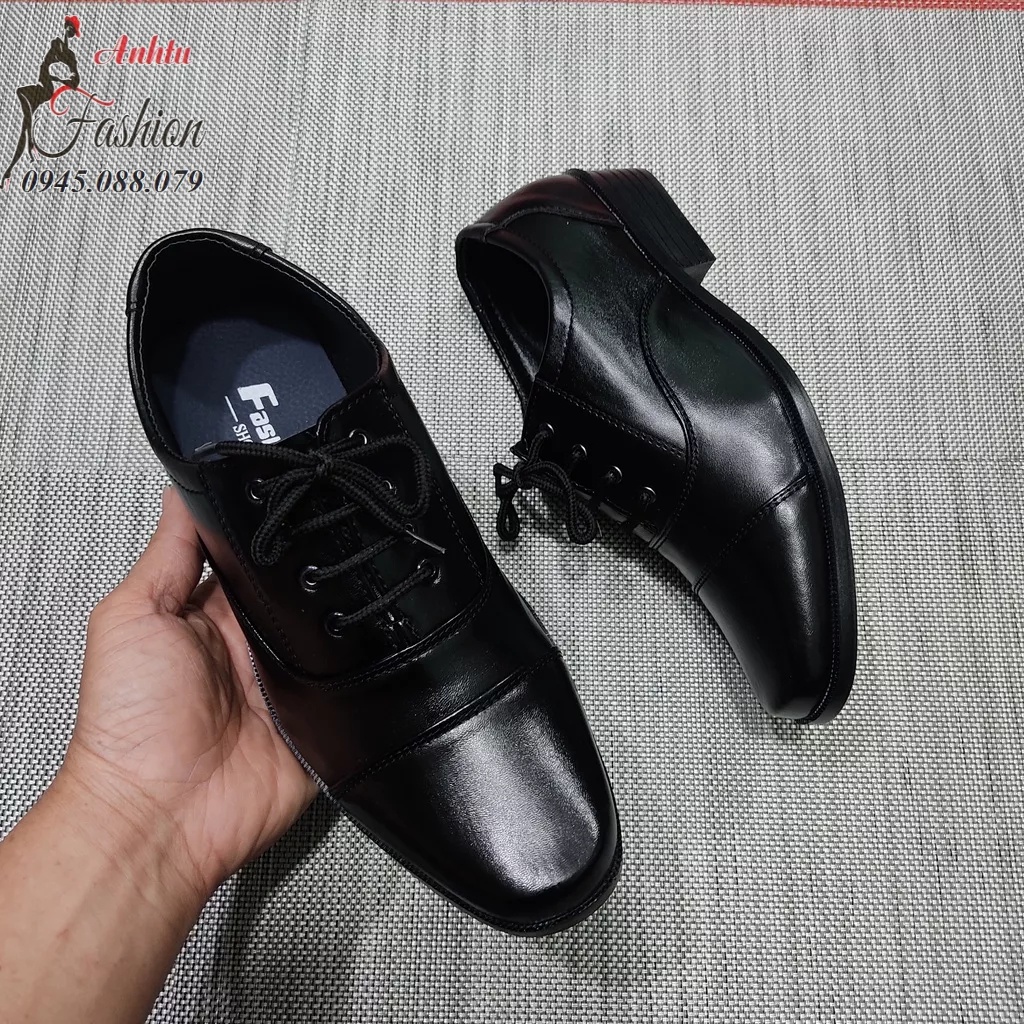 Giày tây nam giày lười nam công sở gồm 3 mẫu bóng, cột dây, giả dây kết hợp quần tây âu kaki phù hợp mọi lứa tuổi