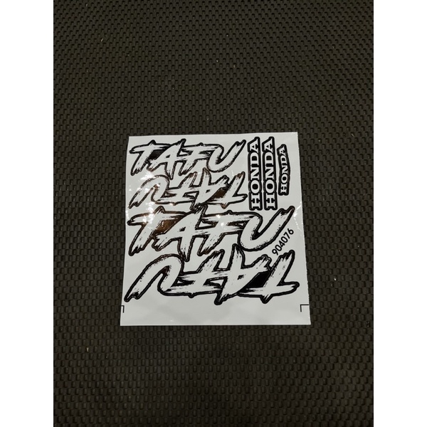 Bảng tem/decal TAFU 25x25cm
