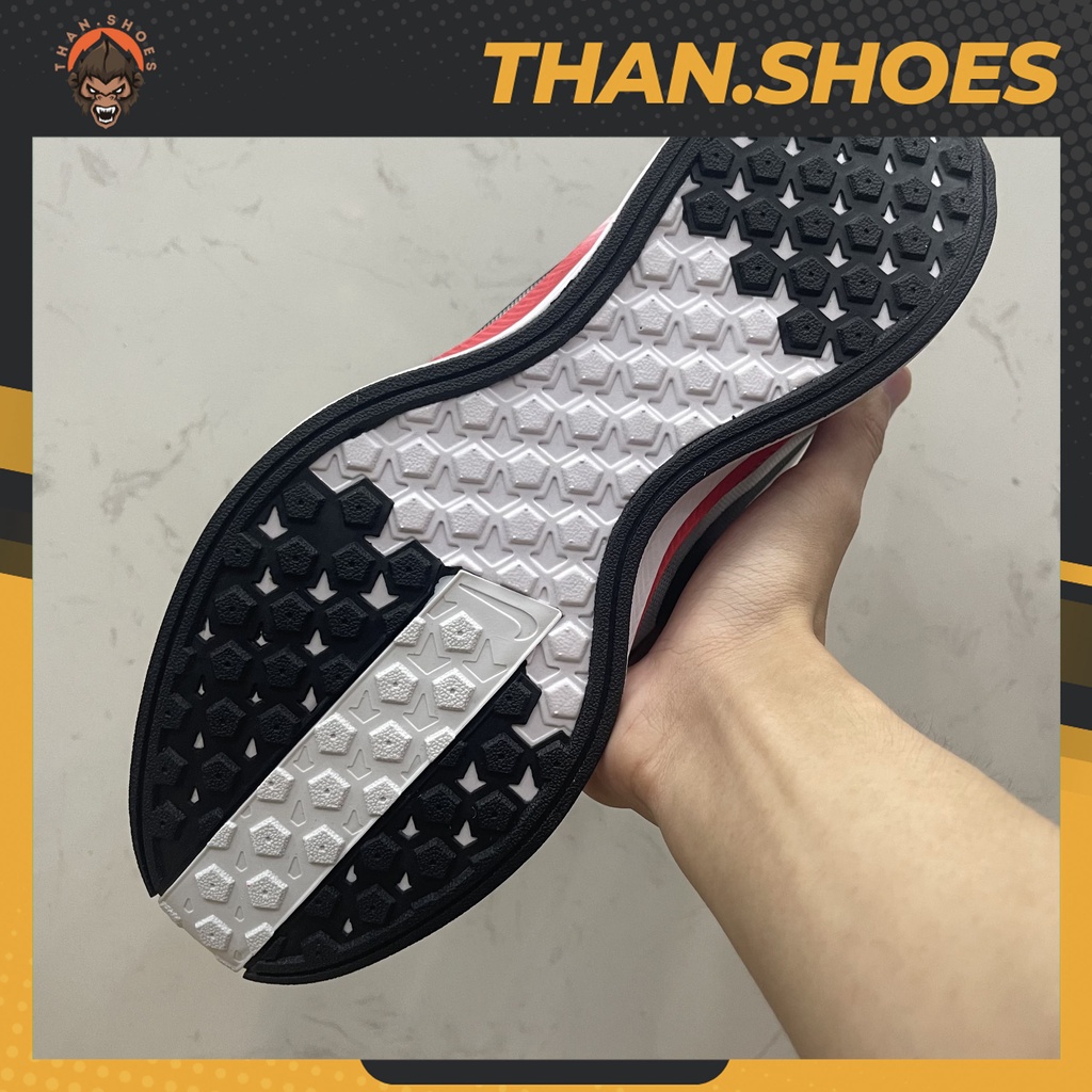 Giày Zoom Pegasus 35 Turbo 2 Vast Grey, Zoom Trắng Đỏ - Than.Shoes