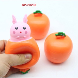Đồ chơi cà rốt bóp thỏ  ( 50k / 2 cái)