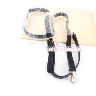 Dây Đeo Túi 16mm Da Đen Chất Bản Dày