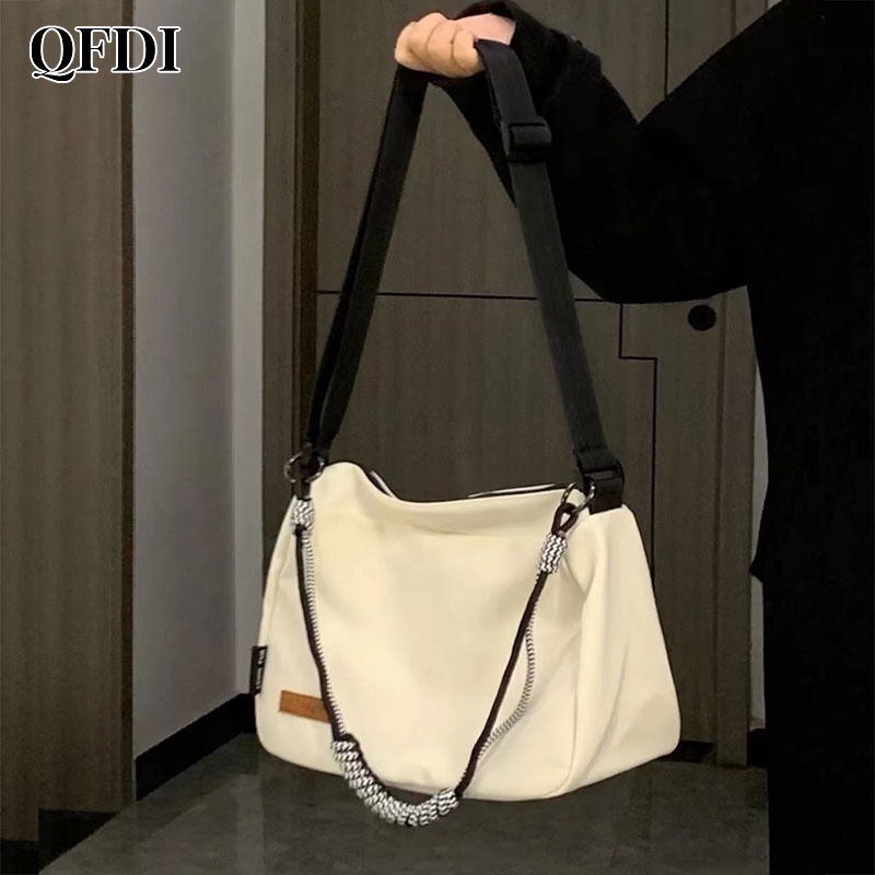 QFDI Túi Đeo Vai Cỡ Lớn Thiết Kế Đơn Giản Thời Trang Cho Nữ
