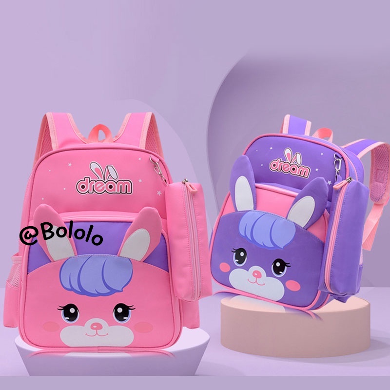 Bololo Ba Lô Họa Tiết Hoạt Hình Xinh Xắn Dành Cho Bé