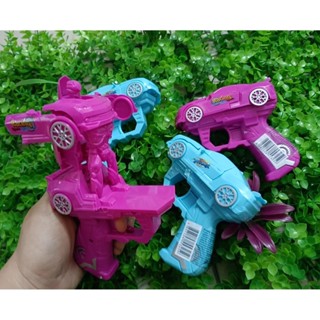 kẹo đồ chơi súng biến hình người máy