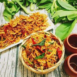 500gr KHÔ GÀ LÁ CHANH LOẠI 1 (CAY NHẸ) NGON XUẤT SIÊU THỊ _ ĂN VẶT HÀ NỘI