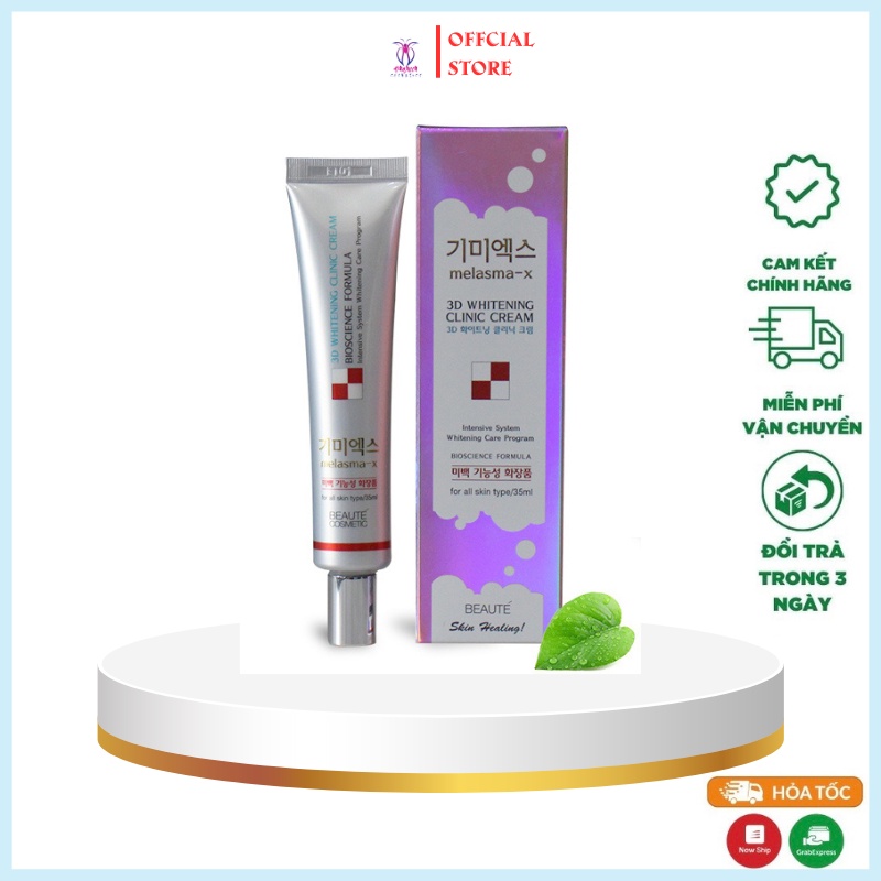 Kem Ngừa Nám Và Tàn Nhang Melasma-X 3D Whitening Clinic Cream 40ml