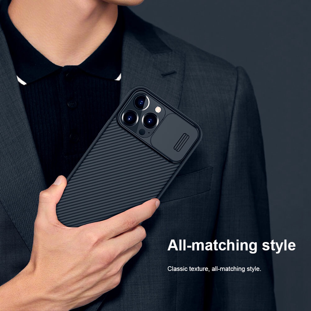 Ốp lưng Nắp Trượt Nillkin CamShield Pro Case cho iPhone 15 ProMax, 14 ProMax ,14 Plus ,12 /13 / ProMax